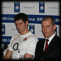 Stuart Lancaster Tom Wood